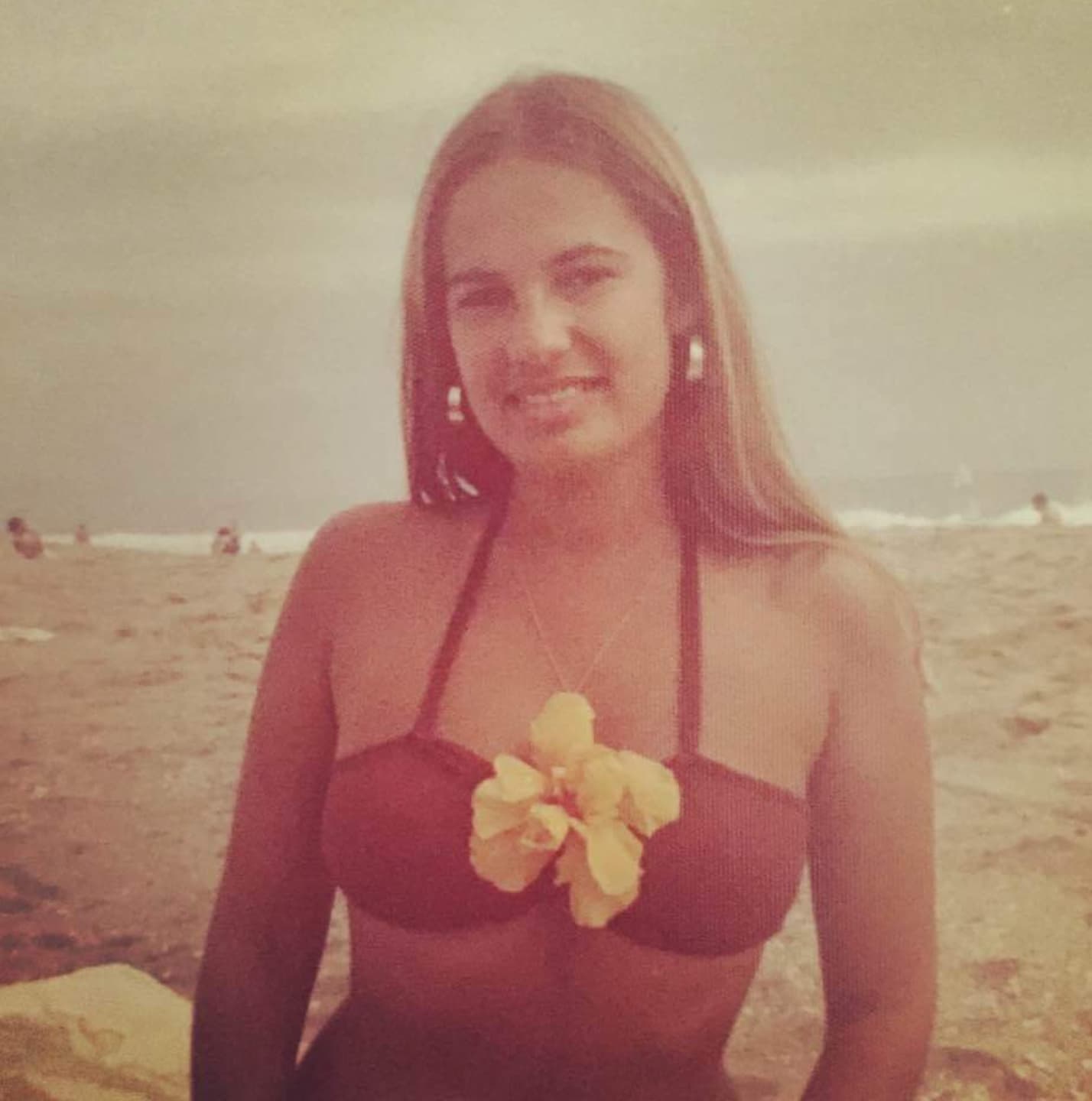 “My mom, Tova, in Venice Beach, circa 1972.”